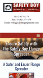 Mobile Screenshot of flangespreader.com